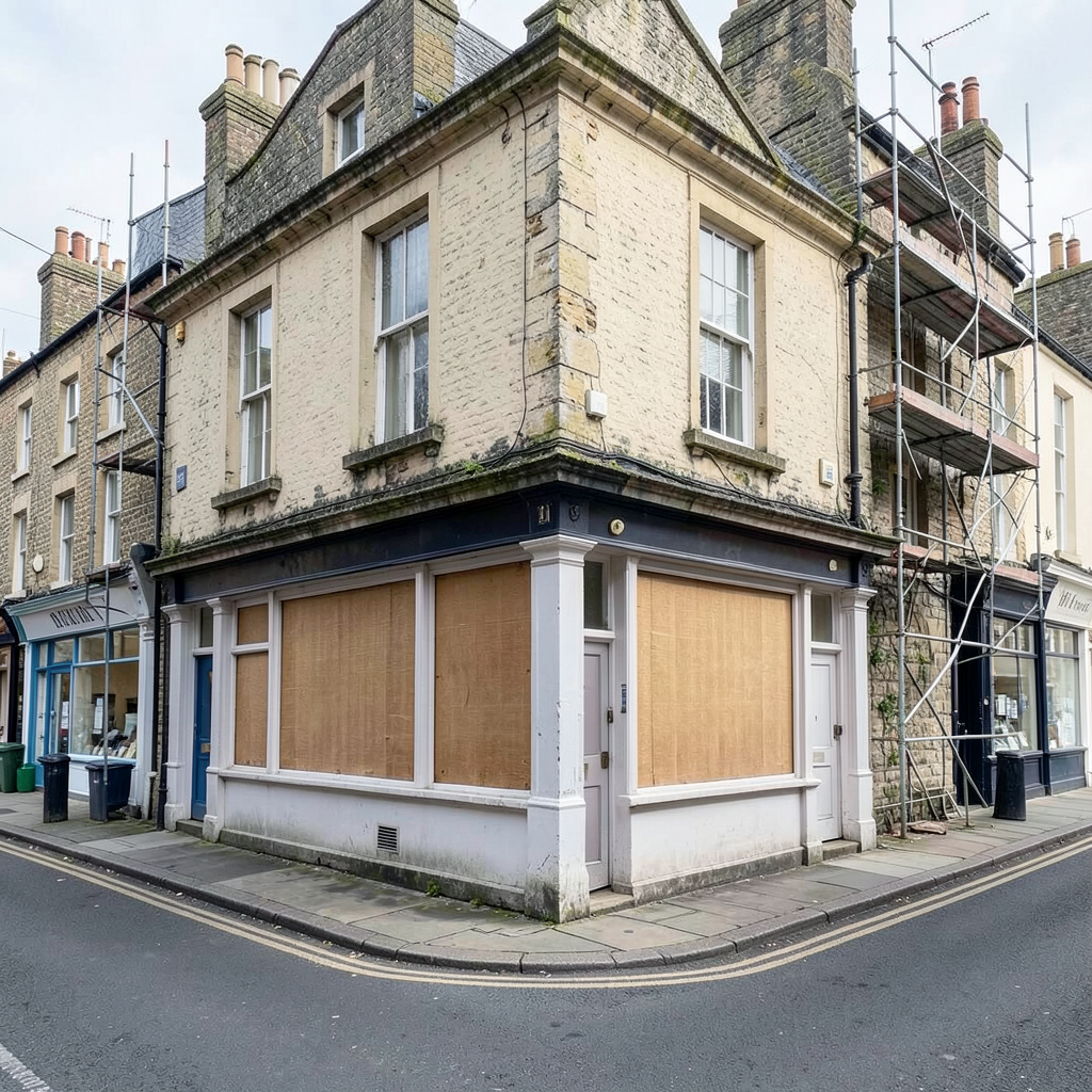 Mansfield's former pub could be converted into shops and flats